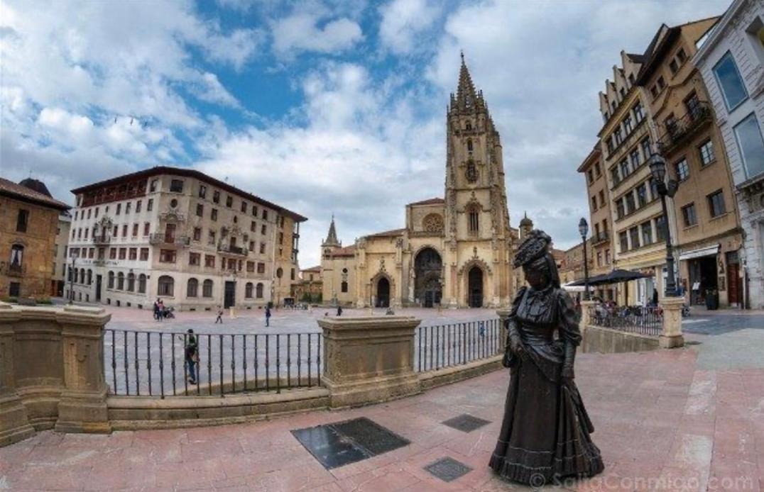 Vistas Monte Naranco Apartamento Con Parking 5Euros Al Dia Oviedo Bagian luar foto